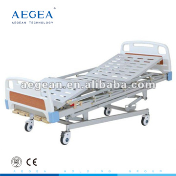 AG-BMS001 5-Funktion manuelle Krankenhaus Medicare Al-Legierung Handläufe Homecare Bett